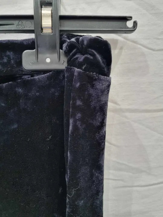 Mango Straight Velvet Trousers Size: Small