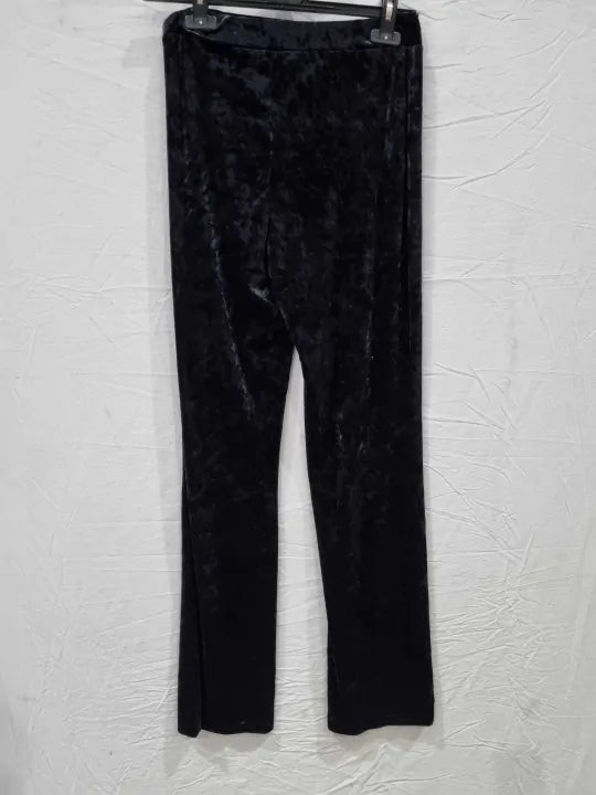 Mango Straight Velvet Trousers Size: Small