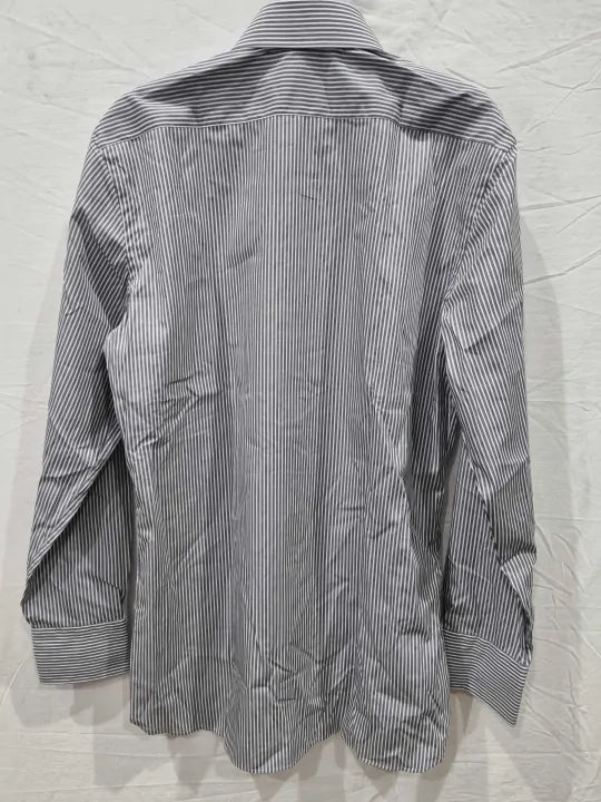 Pink Shirtmaker Stripe Men Shirts Size: 15.5/39