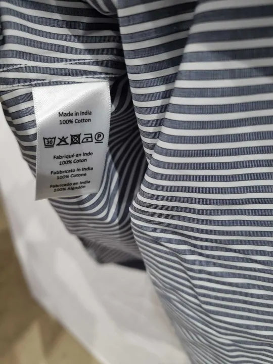 Pink Shirtmaker Stripe Men Shirts Size: 15.5/39