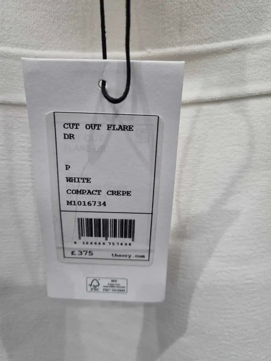 Theory Cut-Out Mini Dress In Crepe Knit Size: Small