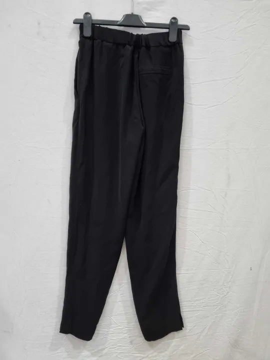Reiss Tansey Fluid Wide Leg Trousers Size: Uk 4
