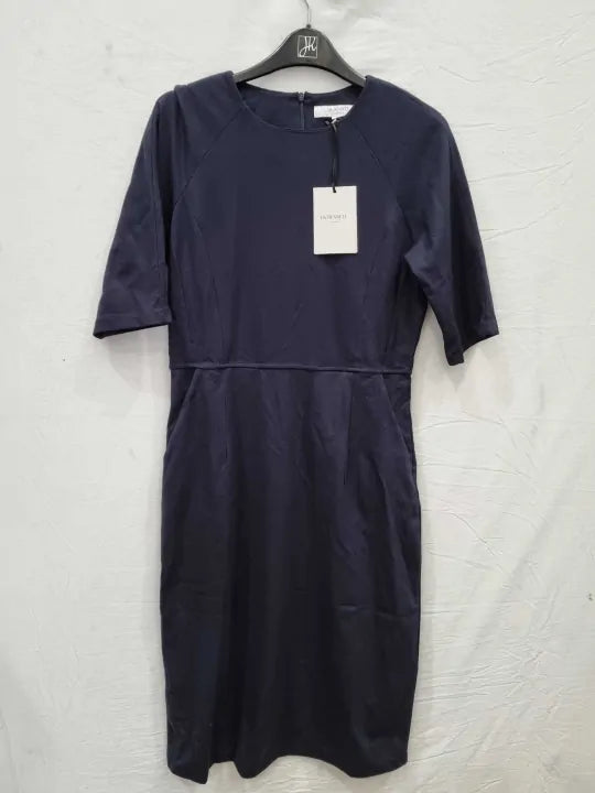 L K Bennett Navy Liya Dress Size: Uk 12
