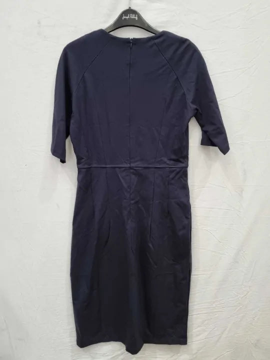 L K Bennett Navy Liya Dress Size: Uk 12