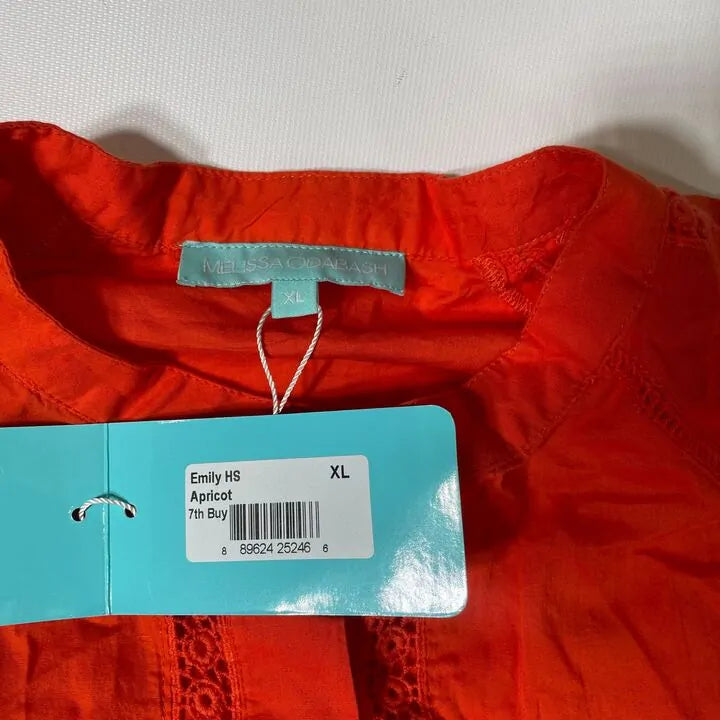 Melissa Odabash - Orange Emily Apricot Dress Size: Xl