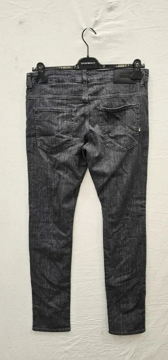 Wash Black Delaware Slim Stretch Cotton Jeans Size: 34/32