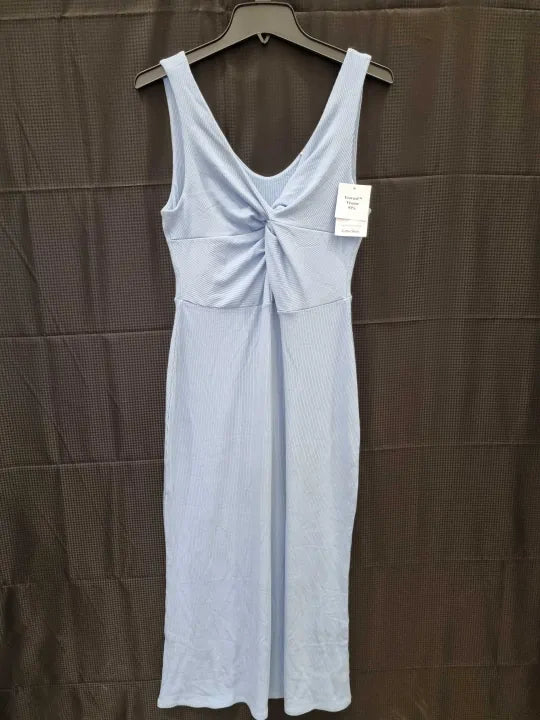 & Other Stories - Cornflower Front Twist Midi Dress Size: Medium