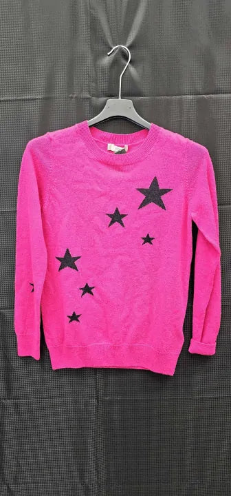 Pink-Pink Samira Star Cashmere Blend Jumper Size: Xs