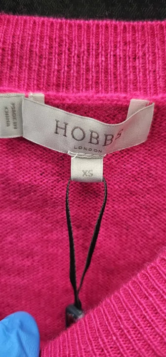 Pink-Pink Samira Star Cashmere Blend Jumper Size: Xs