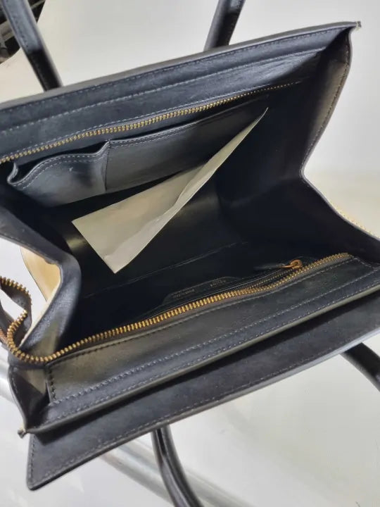 Pre-Loved Celine - Black Mini Luggage Handbag Size: One Size