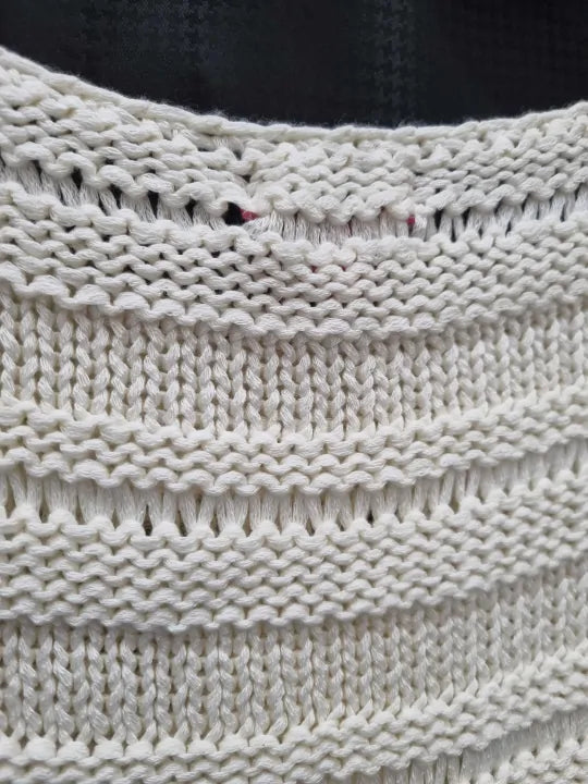 Joe Browns Summer Knit White Top Size: UK 12 deal !!