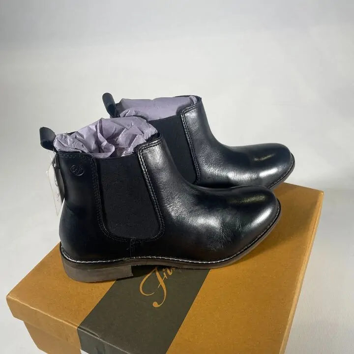 Frank James- Aintree Women'S Leather Nubuck Pull On Chelsea Boots Size: Uk 4
