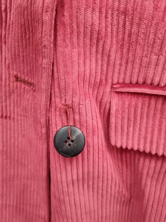 Weekend Max Mara Red Katanga Cotton Blazer Size: Uk 16