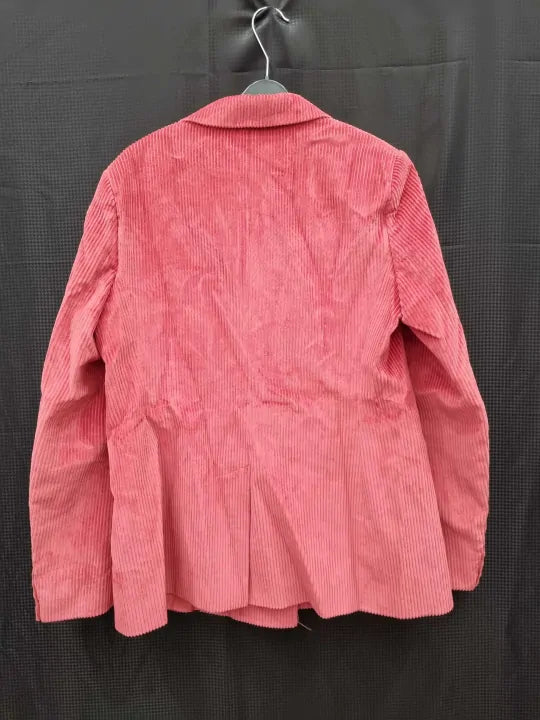 Weekend Max Mara Red Katanga Cotton Blazer Size: Uk 16