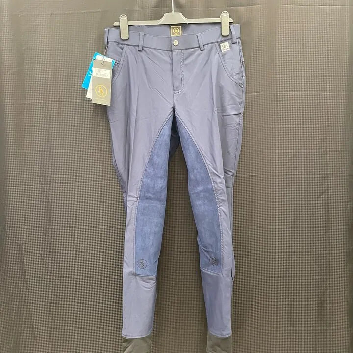 Br-52- Riding Breeches Mens Full Seat-Navy Size: 50
