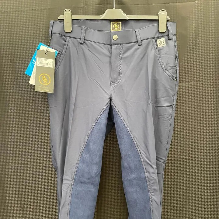 Br-52- Riding Breeches Mens Full Seat-Navy Size: 50