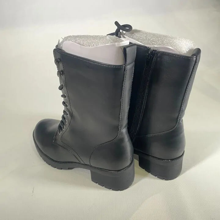 Dream Pairs- Women's Lace Up Boots Size: UK 5