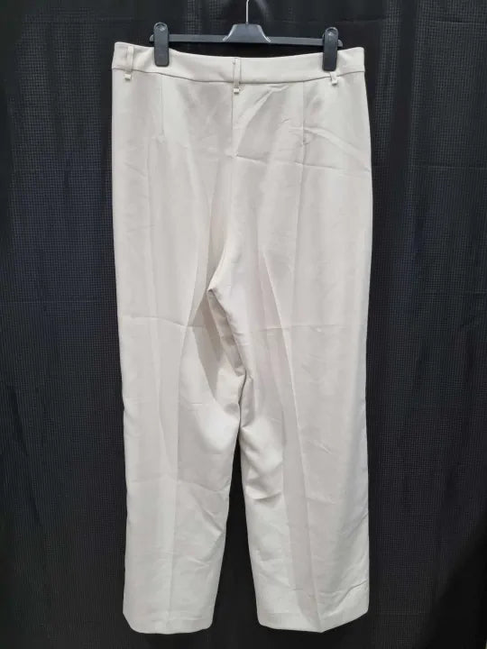 Mint Velvet Structured Wide Leg Trousers Size: Xlarge