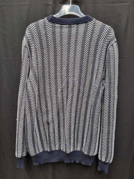 Emporio Armani Striped Crewneck Sweater Size: Xlarge