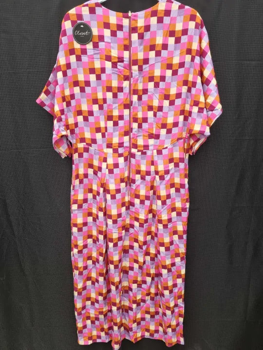 Closet London Lilac Purple A-Line Dress Size: Uk 16