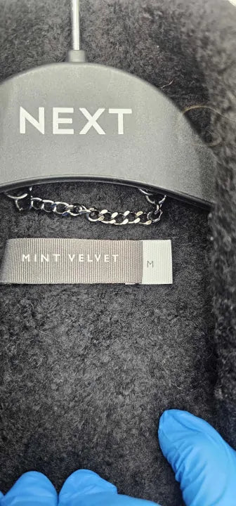 Mint Velvet Boucle Boyfriend Coat Size: M