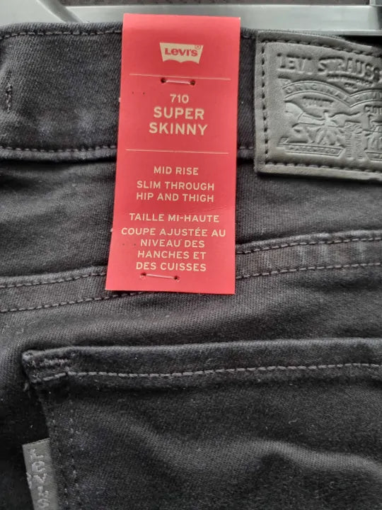Levi'S 710 Super Skinny Jeans Size: 31