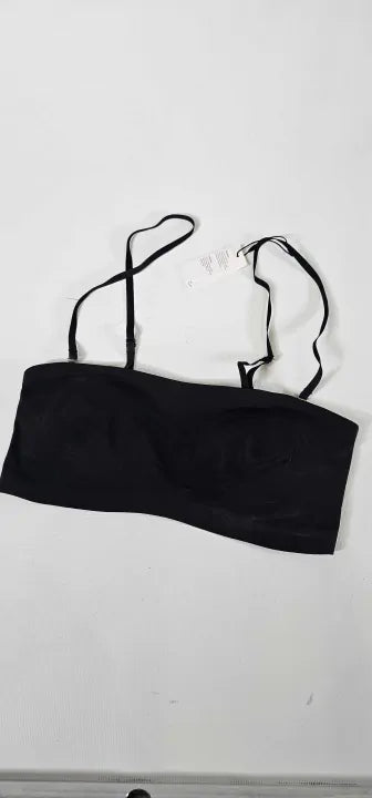 Janet Reger - Barely Decent Multiway Bandeau Bralette Black - Black Size: UK 34B deal !!