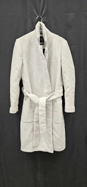 Scotch & Soda Women'S Wool Wrap Coat With Belt Jacket Size: Xs