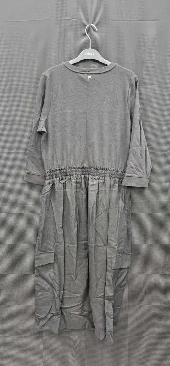 Wyse - Black Aniyah Jersey Woven Mix Dress - Black Size: 3R