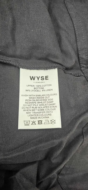 Wyse - Black Aniyah Jersey Woven Mix Dress - Black Size: 3R