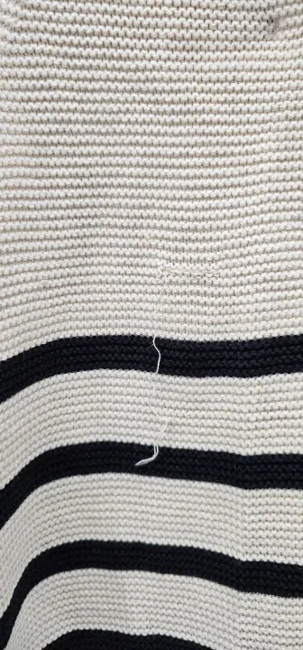 Part Two - Navy/Cream Stripe Saya Jumper - Navy Size: L