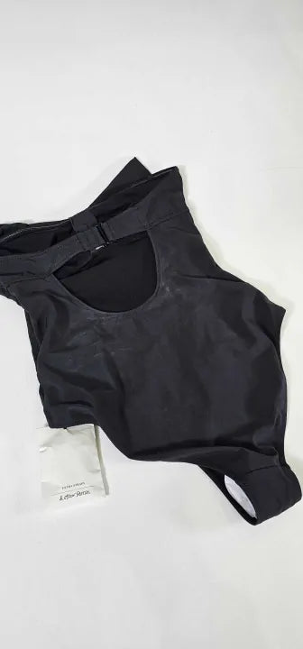 & Other Stories - Black Bow Tie Swimsuit - Black Size: Uk6