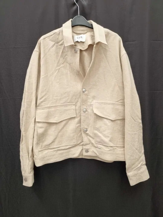 Wax London Linen-Cotton Jacket Size: Medium