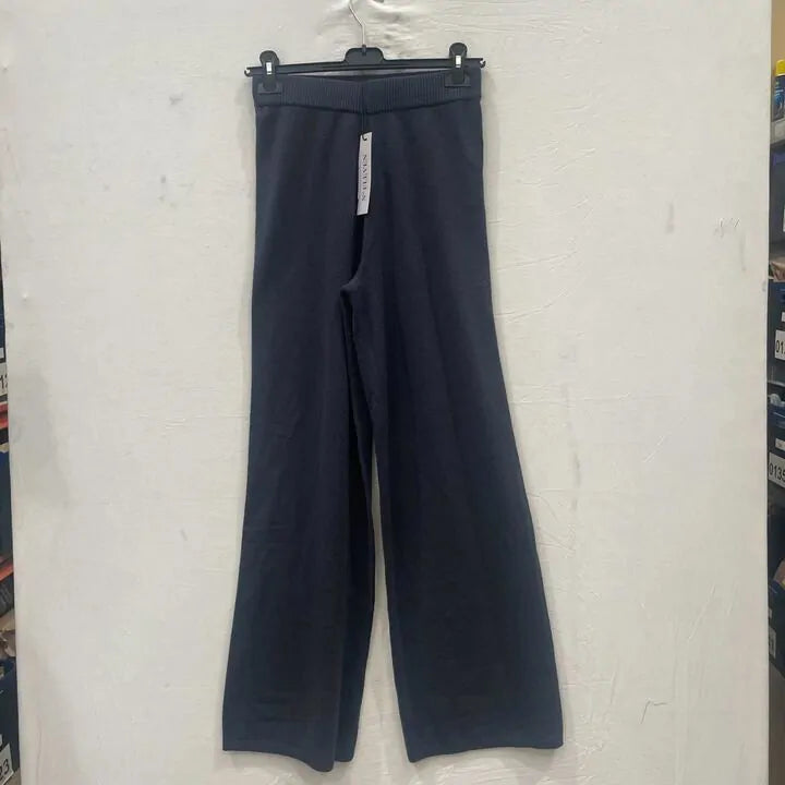N°· Eleven - Slate Cashmere Blend Straight Leg Jogger Size: Small