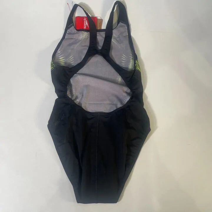 Speedo-14-Black Placement Digital Recordbreaker Swimwear Size: Uk 14