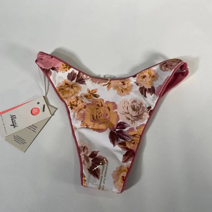 Maaji - Salmonberry Splendour Buttoms - Pink Size: Medium