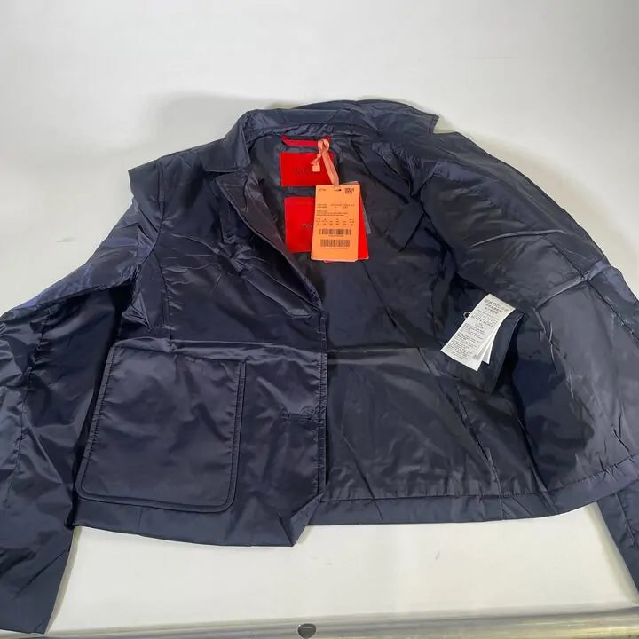 Max&Co- Navy Short Jacket Size: Uk 6