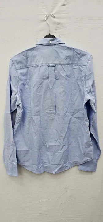 Gant - Blue Oxford Cotton Shirt - Blue Size: Eur36