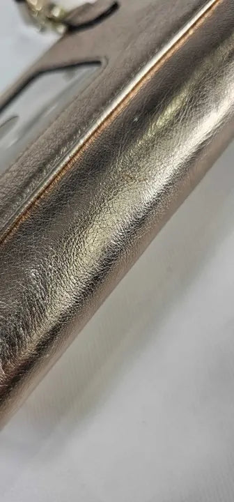 Radley Metallic Large Purse With Long Strap Size: One Size