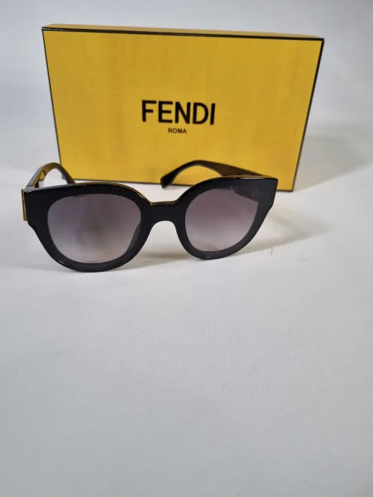 Fendi - Women's Black Fendi Sunglasses 63Mm Size: *