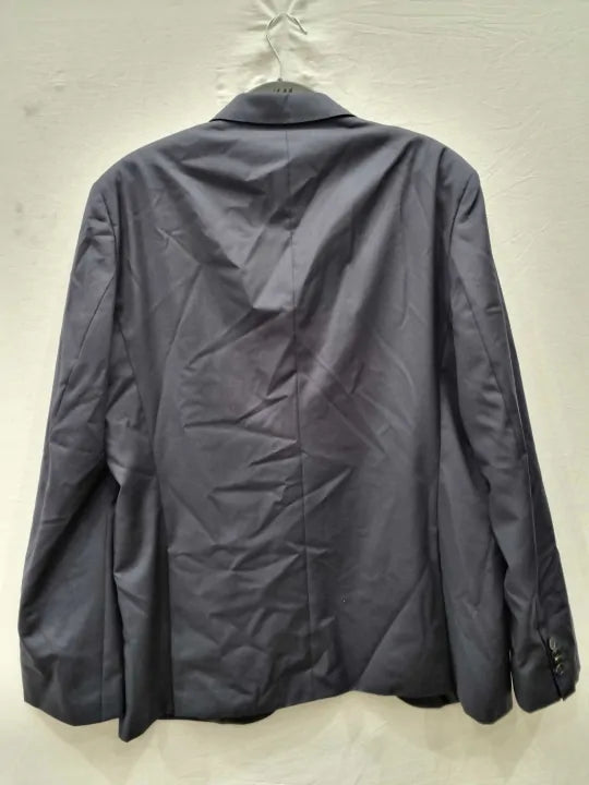 Boss - Dark Blue Johnstons Wool Suit Jacket Size: 44