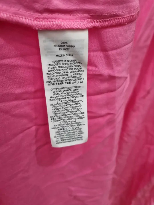 Boden - Pink Elsa Midi Tea Dress Size: UK 14R