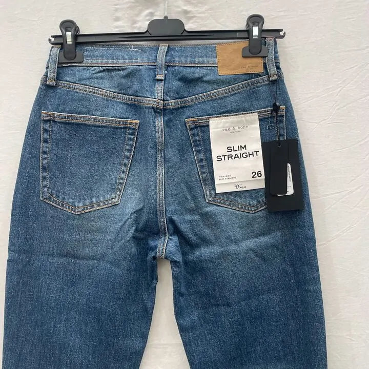 Rag & Bone - Blue Wash Wren Slim Jean Size: 26
