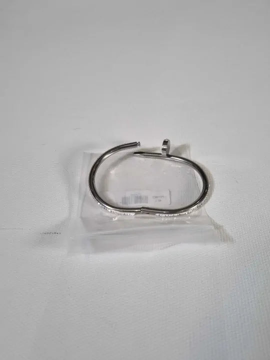 Liv Oliver Modern Pave Bangle Size: *
