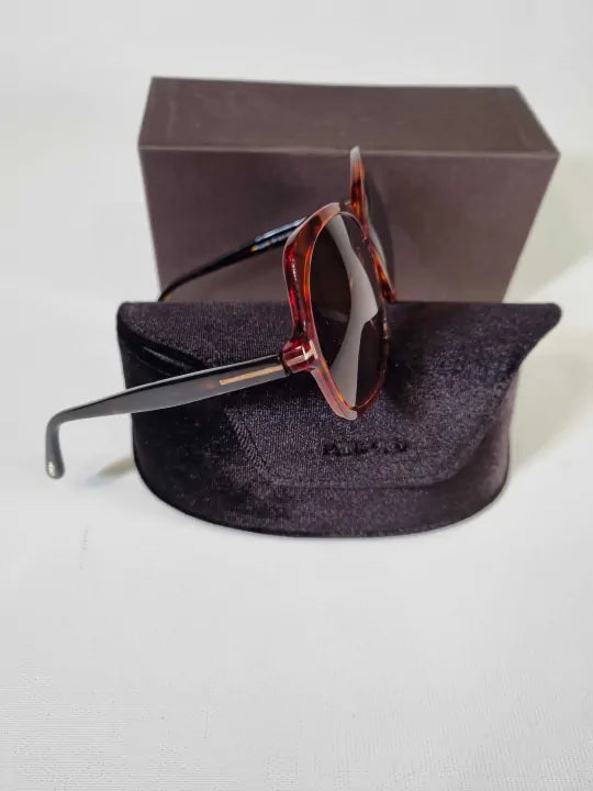Tom Ford - Shiny Black Tom Ford Rosemin Butterfly Sunglasses 64Mm Size: 64Mm