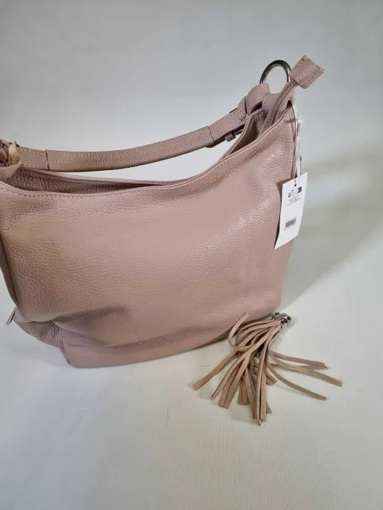 Anna Luchini Pink Italian Leather Handbag Size: *