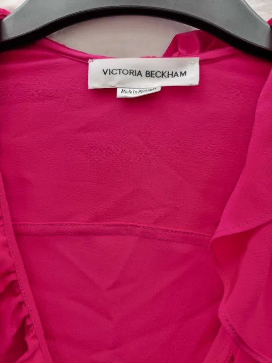 Victoria Beckham Ruffled Silk Blouse