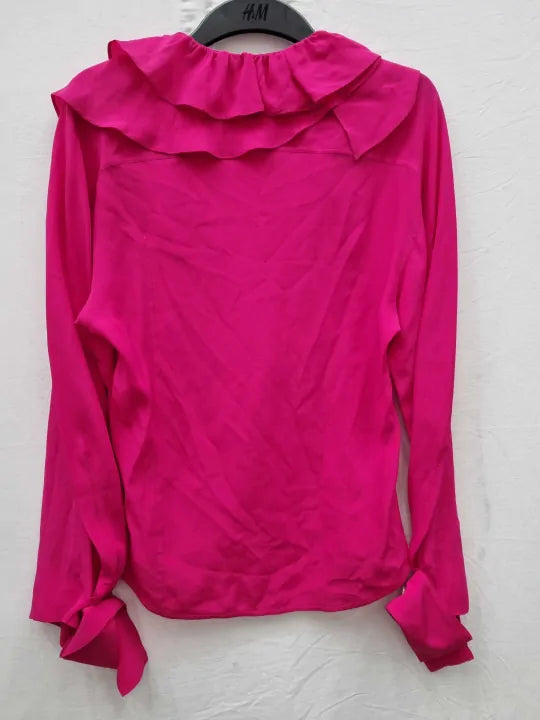 Victoria Beckham Ruffled Silk Blouse