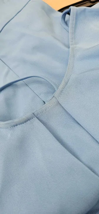 Reiss - Blue Eleni Cap Sleeve Occasion Dress - Blue Size: Uk8