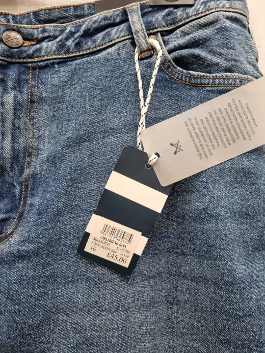 Crew Clothing - Girlfriend Jean Size: UK 16